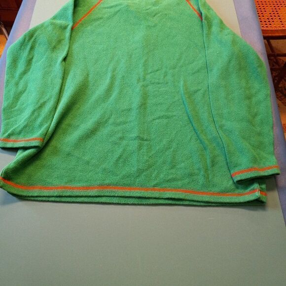 The Quacker Factory Snowman, Christmas Sweater, Granny Chic, Cottage Core - Picture 5 of 7